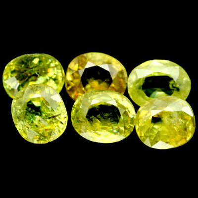  Камень Сфен натуральный 4.48 карат арт. 18152