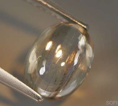  Камень Скаполит натуральный с рутилом 2.70 карат арт. 18981